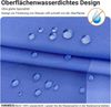 Duschvorhang 200x200 cm Geometrischer Verlauf Polyester wasserabweisend Bild 2