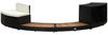 vidaXL Whirlpool-Umrandung Schwarz Poly Rattan & Massivholz Akazie 310092 Bild 2