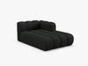 Micadoni Recamiere Lupine 2-Sitzer Rechts Boucle Baloo Schwarz Bild 2