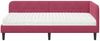 vidaXL Eckbettgestell Weinrot 100 x 200 cm Samt 3394168 Bild 5