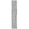 Wandregal, Hängeregal Grau Sonoma 90x16x78 cm Holzwerkstoff de6065 Bild 5