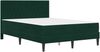 vidaXL Bettgestell mit Matratze Dunkelgrün 160 x 200 cm Samt 3415062 Bild 3