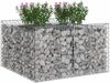 vidaXL Gabionen-Hochbeet Silber 42033297 Bild 3