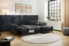 JOB 'Beverly' Ecksofa, Chenille anthrazit, 253 x 173 x 86 cm Bild 2