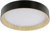 Brilliant LED Deckenleuchte Larios Ø 39 x 7,7 cm warmweiß-kaltweiß holz schwarz Bild 4