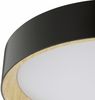 Brilliant LED Deckenleuchte Larios Ø 39 x 7,7 cm warmweiß-kaltweiß holz schwarz Bild 3