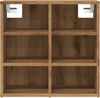 vidaXL Schuhschränke 2 Stk. Artisan-Eiche 52x30x50 cm 857036 Bild 5