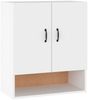 vidaXL Wandschrank Weiß 60x31x70 cm Holzwerkstoff 812879 Bild 2