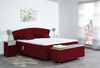 Meisterbetten Boxspringbett Huss 240x200 in VS-Weinrot, Matratzenbezug Nano, Ergoflex-Topper Bild 4