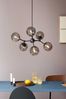 Halo Design No. 738823 LED Pendelleuchte ATOM by E. Patton Schwarz Rauchglas Ø57 Bild 2