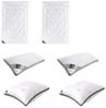 SEI Design Einziehdecke SWAN 3D-SET X-Large 2x Bettdecke 135x200 Winter -+ Kopfkissen 2x40x80, Vegane Alternative zu Daunen Bild 4