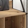 vidaXL Kleiderständer Artisan-Eiche 100 x 41 x 184 cm Holzwerkstoff 882890 Bild 4