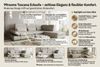 99rooms Ecksofa Toscana, Sofa L-Form, Eckcouch, Bettfunktion, Rundumbezug aus gepolstertem Velours VOGUE Bild 4