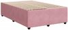 vidaXL Boxspringbett mit Matratze Rosa 120x200 cm Samt 3285637 Bild 5