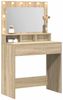 vidaXL Schminktisch Sonoma-Eiche 75,5 x 41 x 135 cm Holzwerkstoff 865111 Bild 3