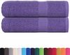 vidaXL Duschtücher FROGN 2 Stk. Lila 70x140 cm 360 g/m² 136881 Bild 2