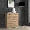Kommode >Tembi< in Artisan Eiche - 73,7x85,5x34,8cm (BxHxT) Bild 2