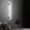 LED Wandlampe, chrom, Glas klar, H 42 cm Bild 5