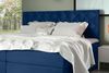 99rooms Tiziano Boxspringbett 200x200 cm Velours MONOLITH Dunkelblau Bild 2