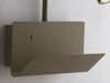 LED Schwanenhals Leselampe Braun mit Ablage & USB-Ladefunktion, B. 23cm Bild 5