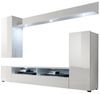 trendteam Wohnwand Dos, in weiß Hochglanz, 4-teilig, Breite 210 cm Bild 4