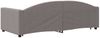 vidaXL Tagesbett Ausziehbar mit Schubladen Taupe 90x200 cm Stoff 3197227 Bild 5
