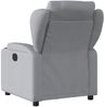 vidaXL Relaxsessel Hellgrau Stoff 3205564 Bild 3