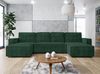 AX LIVING Aydin U Sofa Wohnlandschaft mit Schlaffunktion U Form Grün Bild 2