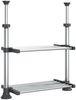 vidaXL Küchenregal 50x25x(50-70) cm Aluminium 154616 Bild 2