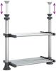 vidaXL Küchenregal 50x25x(50-70) cm Aluminium 154616 Bild 5