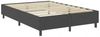 vidaXL Boxspring-Bettgestell Grau Stoff 180x200 cm 287466 Bild 3