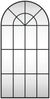 vidaXL Wandspiegel Schwarz 50x100 cm Gewölbt Eisen 358626 Bild 3