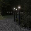 vidaXL Wegeleuchte mit Bewegungsmelder Schwarz 110 cm Aluminium 4006403 Bild 3