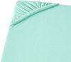 Carpe Sonno Baby Feinjersey Bettlaken aus 100% Baumwolle - 60-70x120-140 cm, Mint Bild 3