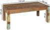 Couchtisch Massivholztisch SURAT 110x60cm Holz Mango Shabby-Chic Bild 2