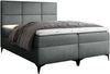 99rooms Ozzy Boxspringbett Strukturstoff 180x200 cm Dunkelgrau Bild 3