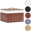 vidaXL Bambus Aufbewahrungsboxen 4 Stk. Braun 320768 Bild 3
