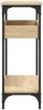 vidaXL Konsolentisch mit Ablage Sonoma-Eiche 100 x 29 x 75 cm Holzwerkstoff 837718 Bild 5