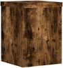 vidaXL Pflanzenständer 2 Stk. Räuchereiche 15x15x20 cm Holzwerkstoff 852892 Bild 3
