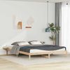 vidaXL Bettgestell mit Nachttischen Natur 180 x 220 cm 873253 Bild 1