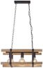 Leuchten Direkt 15683-79 Pendelleuchte Edith 3-flammig holz natur Bild 3