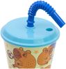 Capibara Trinkbecher 430 ml mit Deckel und Strohhalm Bild 4