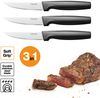 Fiskars Steakmesser-Set, 3-teilig, Functional Form, Edelstahl/Kunststoff, Schwarz, 1057564 Bild 2
