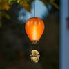 2x LED Solar, Hängelampe, Hund Katze, Heißluftballon, H 49 cm Bild 4