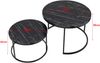 Couchtischset Skagen im 2er Set Marmor, schwarz [en. casa] Bild 2