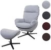 MCW Relaxsessel MCW-L12, Schaukel- und Wippfunktion, Um 360° drehbar Bild 2