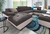 COTTA Wohnlandschaft Speedway U-Form, wahlweise mit Bettfunktion und Bettkasten Bild 4