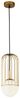 Maytoni Pendelleuchte Telford gold weiß 15cm Bild 1