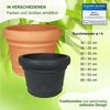Heimwerkercenter Pflanzkübel MePla Blumentopf Pflanzkübel Monza ø30 cm, Terra, frostfester Kunstoff Bild 4