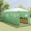 vidaXL Gewächshaus mit Pop-up-Rahmen Grün 290 x 870 x 315 cm Eisen 42006646 Bild 3